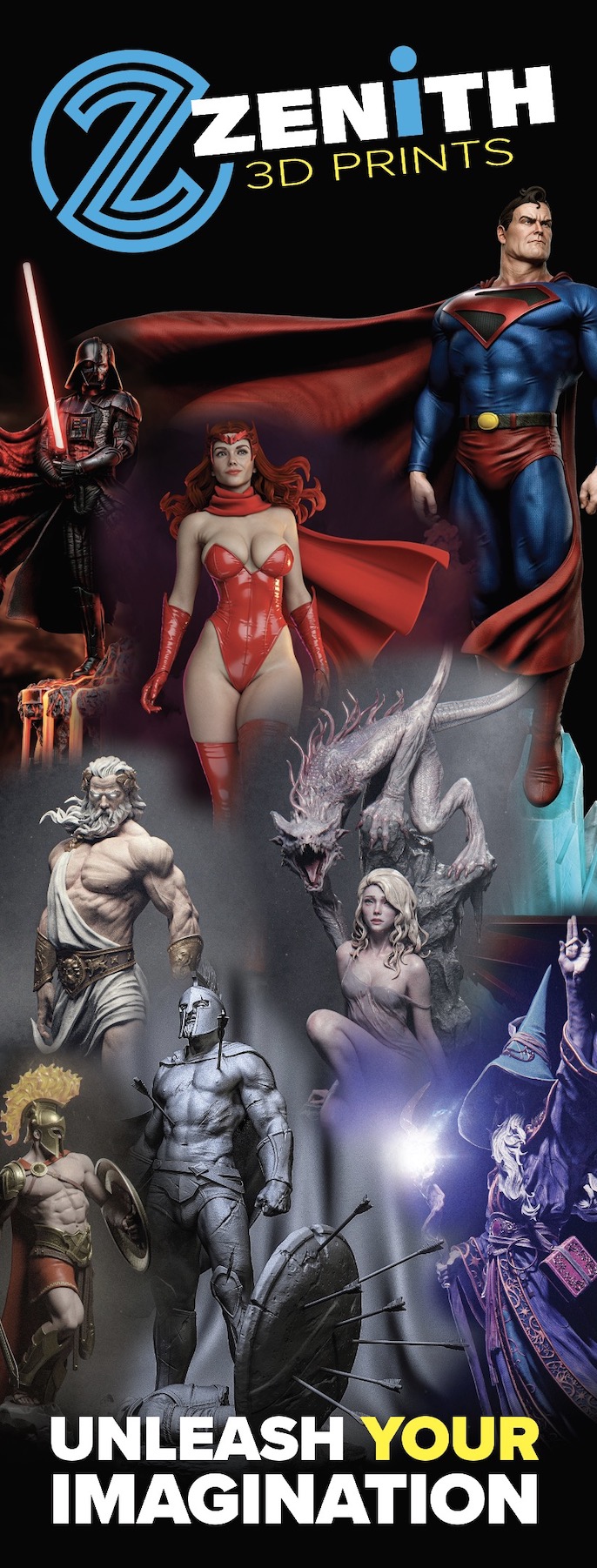 Zenith 3D Prints — 75mm Small Batch Run